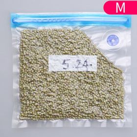 1pc Food Vacuum Compression Bag; Thickened Food Evacuation Storage Bag; Refrigerator Refrigerated Deli Storage Bag; Compression Vacuum Packaging Bag (Size: Medium size (26*28cm))